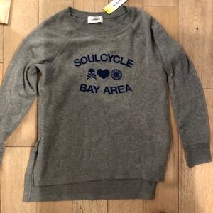 SoulCycle hacci light weight sweater